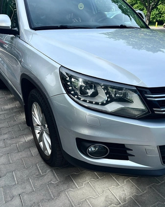 Volkswagen Tiguan cena 49800 przebieg: 98604, rok produkcji 2013 z Warszawa małe 326